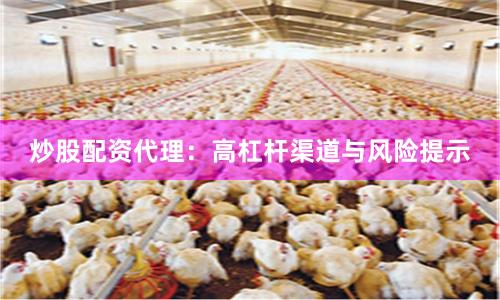 炒股配资代理:高杠杆渠道与风险提示
